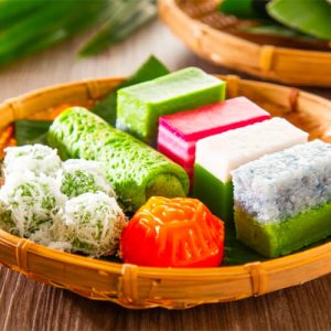 Assorted  Malay Kuih (Talam)