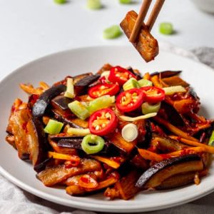 Eggplant with Chilli