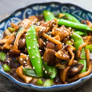 Mixed Fried Vegetables with Mushroom