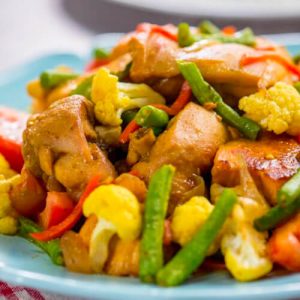 Stir Fried Turmeric Chicken